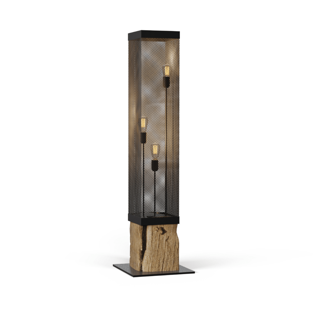 Metalowa lampa